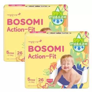액션핏 팬티 특대형 26개입x2팩