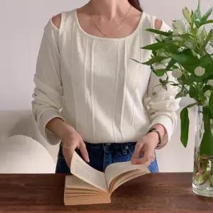 빅사이즈 410 하니절개어깨트임긴팔티 DGOS914