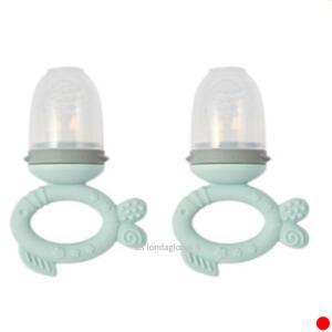 글라스락 아기 유아 실리콘 과즙망 민트 추천 X2개