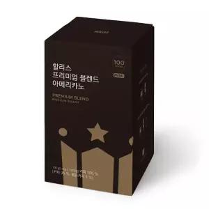할리스 프리미엄 블렌드 아메리카노 미니 100개입, 1개