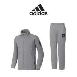 아디다스 컴뱃스포츠 마샬아츠 트레이닝 세트 TR110 GR(그레이) 남녀 운동복 슬림핏