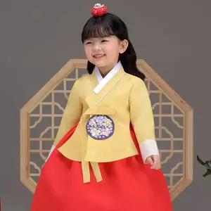 [보리보리/더예한복]QT840-은채당의 여아한복 아동한복