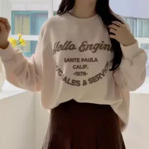 빅사이즈 412 헬로우포근기모긴팔티 DSMT463