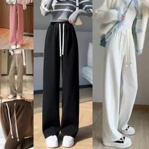 ONM TF코듀로이밴딩팬츠안감기모 여자바지 기모바지 겨울