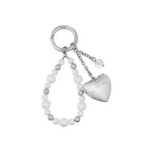 [제이에스티나] J.LETTER 하트진주키링 SI (JEACEA5BS975SI360)