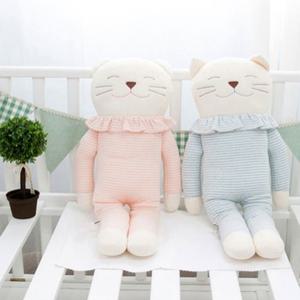 인형 애착인형 오가닉고양이인형 오가닉인형 70cm 핑크 바디플로우인형 오가닉