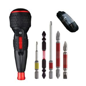 베셀 VESSEL 볼그립 전동 USB 충전 드라이버 220USB-5K + 전용 5종 비트 세트