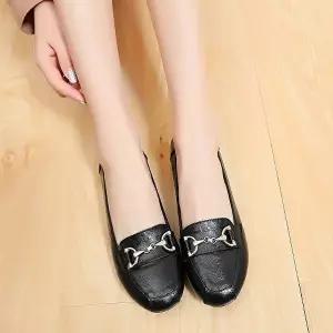 [기타브랜드]X006 여성 단화 구두 여성로퍼  플랫슈즈 낮은굽