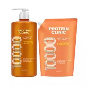 엘라스틴 프로틴클리닉 고영양 단백질 샴푸, 1L, 1개 + 리필, 900ml, 1개