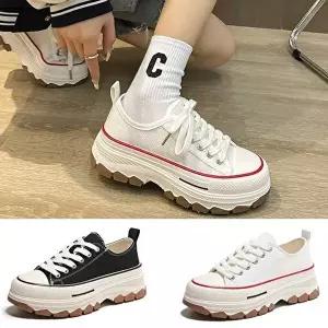 여성 통굽 예쁜 운동화 키높이 여름 스니커즈 선물-WC49443