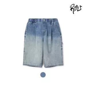 [레노마키즈]주니어 변형워싱 5.5데님팬츠 초등여아 남아 청반지( 2421Q214)_CJ