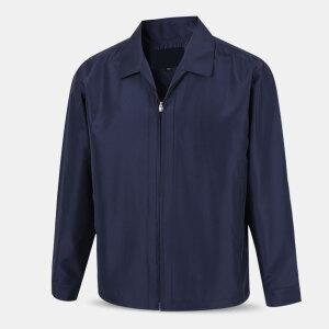 남성 봄 여름 망사 안감 카라 신사 점퍼 LSP04 중년