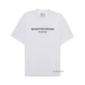 [롯데백화점]우영미 [라벨루쏘] SS25 남성 프론트 로고 티셔츠 W251TS01 714W