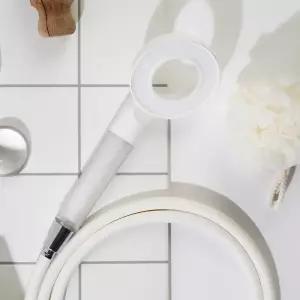 [신제품] 드리즐 와이드링 국산 에코젠 필터 샤워기 세트 (헤드+호스+필터 1개 장착)