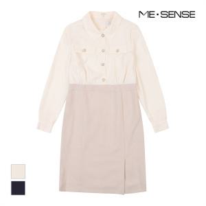 [미센스] 카라 벨티드 원피스_MB22OPM101A