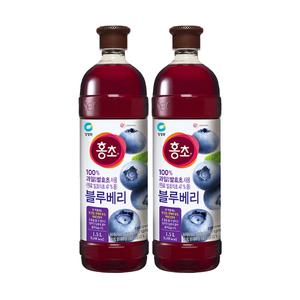 청정원 홍초 블루베리(기능성) 1.5L, 2개