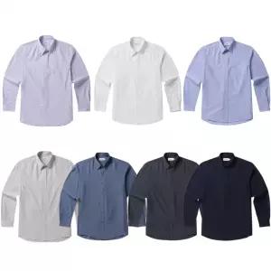 [롯데백화점]리얼지오지아 25SS [7컬러] 세미오버 슬럽 경량캐주얼셔츠 ADF2WC1901CW