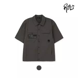 [레노마키즈]남아 포켓메쉬배색셔츠 주니어 초등고학년 여름남방(2425B326)_CJ