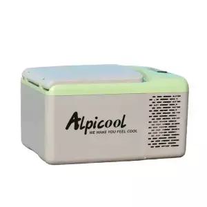 ALPICOOL 알피쿨 C9P 캠핑 아이스박스 차량용 이동식 냉장고 스마트 디스플레이 탑재 9L 