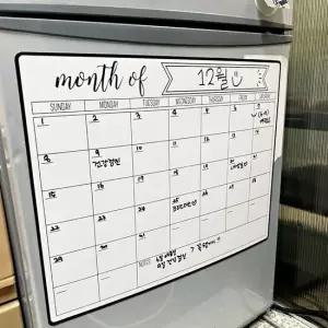 자석 스케쥴러 냉장고 타공판 현관 마그네틱 월간
