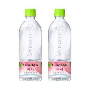 [본사직영]일로하스 피치 540ml PET (24입)