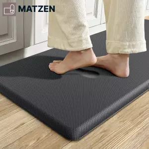 매트젠 PVC 주방 굿풋 쿠션 발 매트 발판 주방 싱크대 부엌 18mm 그레이 50x100