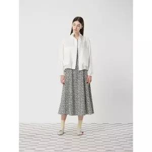 [CC콜렉트](센텀시티점)[ 씨씨콜렉트 ]린넨 블렌드 모크넥 크롭 점퍼_C252MSJ032