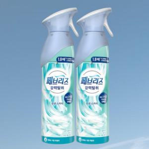 페브리즈 에어 공기탈취제 린넨 스카이 165g, 2개