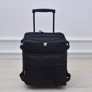 로랑마켓 캐리어 쿨러백 블랙 피크닉 짐가방 음식물