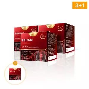 [메디셜]블러드싸이클 블러디션 3중 배합 오메가3 혈압 혈액순환 콜레스테롤 개선 60캡슐 3+1박스 (4개월)