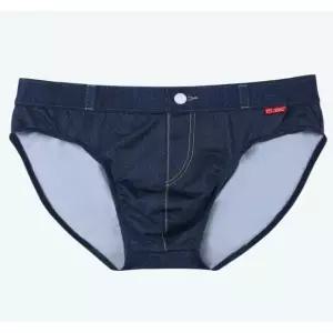 [롯데백화점]예스 [남성삼각] 캐쥬얼 프린트 골드 봉제선 아웃밴드 브리프 YSMPZ401