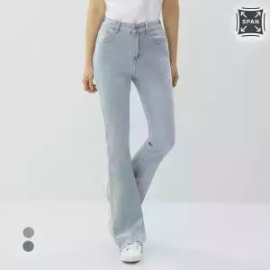 화세 러브엠보데님부츠컷팬츠_HB5MPT012C