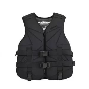 K2 세이프티 성인용 구명조끼 - 블랙 네오프렌 경량 라이프자켓 수영 낚시 물놀이 워터파크