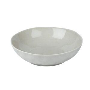 대형 도자기그릇 디저트 플레이트 세라믹 스마일 접시 원형 화이트