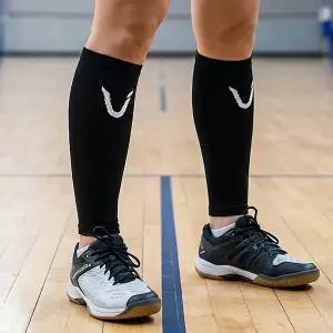 테크니스트 종아리 보호대 카프 슬리브 배드민턴 TA-CCS 블랙