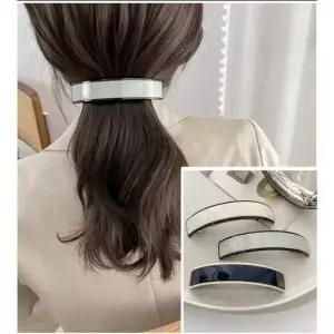 올림머리헤어핀 심플한머리핀 유광 반달 머리핀 자동핀 헤어핀 반묶음머리핀 큰자동핀 단색머리핀 자동삔 