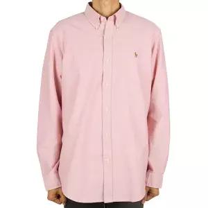 폴로랄프로렌 25FW 남성 포니 옥스포드 셔츠 커스텀핏 베리 710795462 014