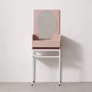 [우아미가구]마엘 거울 화장대 500