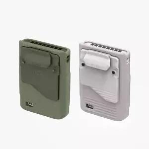 [즉할 10% 행사] 크레모아 클립팬 휴대용 선풍기 허리 목 바디 벨트 무선 탁상용 소형 충전식 BLDC 저소음 선풍기