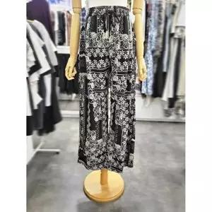 [셀러허브 1]밸리걸 세이브존01 패턴 밴딩 와이드 이지 팬츠 821460 (40475697)