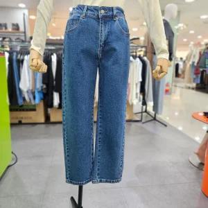 시슬리/애플아울렛/백밴딩 배기핏 데님 팬츠 SADPA6441