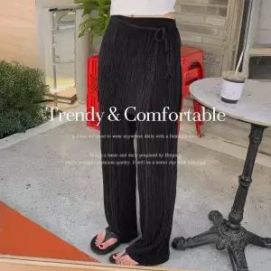 핫핑 [레이어드] 로비오 플리츠 투웨이 랩스커트+밴딩팬츠 set