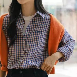 [JUST BETTER] 피트 베러자수 체크셔츠