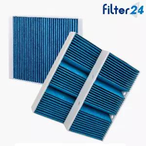 벤츠 ML350 W166 11.9-15.10 내부+외부 에어컨필터 SET [4중복합필터]