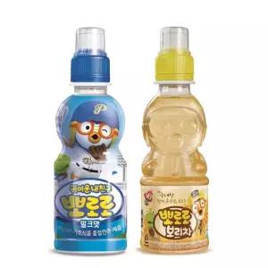 뽀로로 음료수 밀크맛12개 보리차12개 235ml 24개