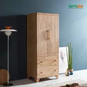 베이크 참죽나무원목 800 2단서랍옷장 KFR-408