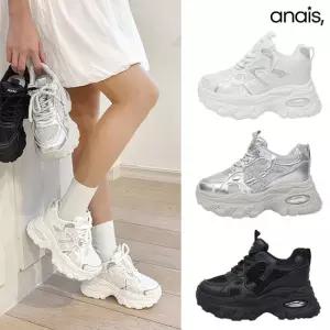 [아나이스] 청키 키높이 스니커즈힐 9cm_25F099 [무료배송]