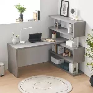 파로마 네오 드로인 대형 4단 책장 1200 책상 세트 NES1689