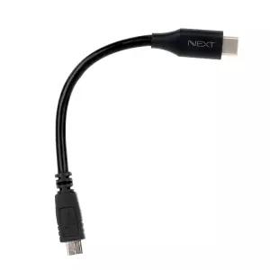 USB 마이크로 5핀 to C타입 OTG 데이터 케이블