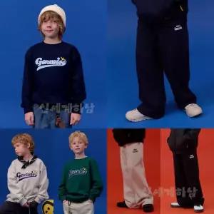 [마크곤잘레스키즈](하남점)곤잘레스 아플리케 맨투맨 엔젤 팬츠_3colors